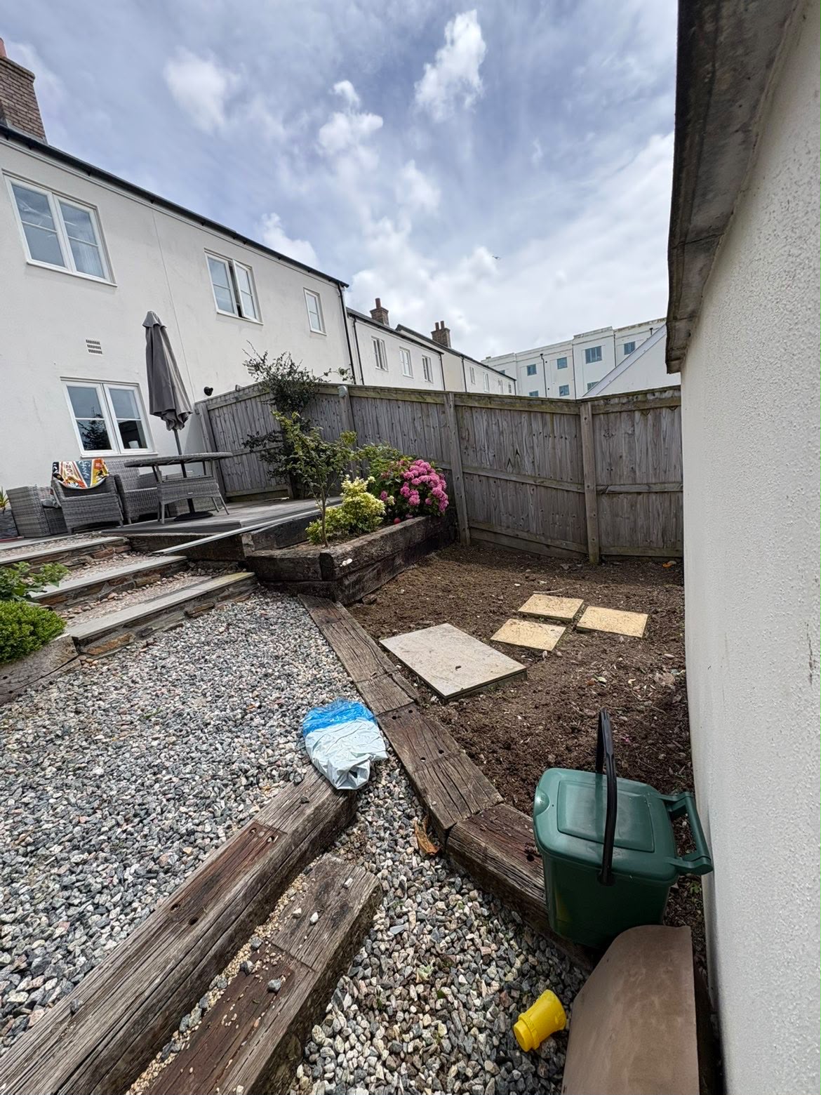 Garden fully restored and maintained by Sean's Lawns